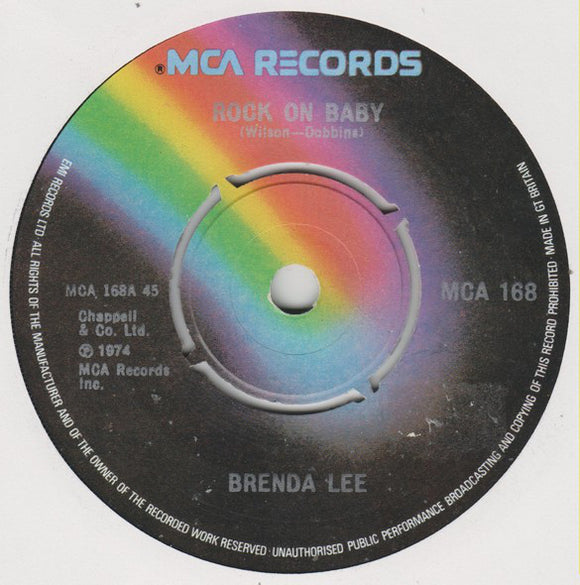 Brenda Lee - Rock On Baby (7