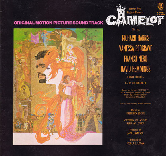 Lerner & Loewe / Vanessa Redgrave, Richard Harris - Camelot (Original Motion Picture Sound Track) (LP, RE)