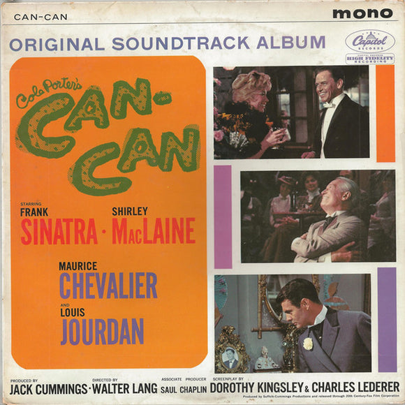 Various - Cole Porter's Can-Can:  Original Soundtrack Album (LP, Album, Mono)