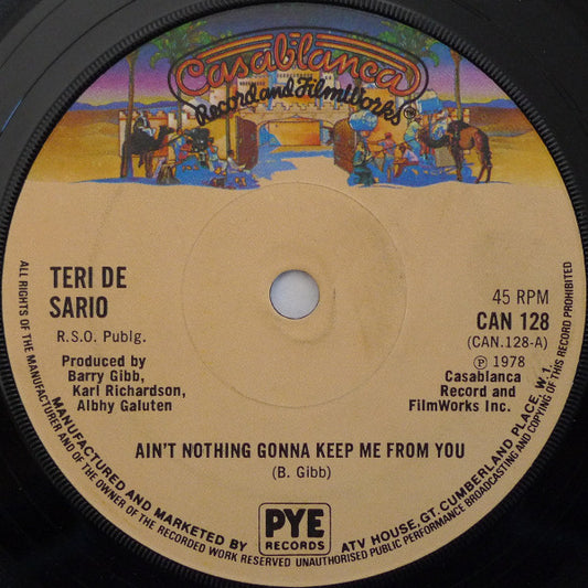 Teri De Sario* - Ain't Nothing Gonna Keep Me From You (7", Single, Sol)
