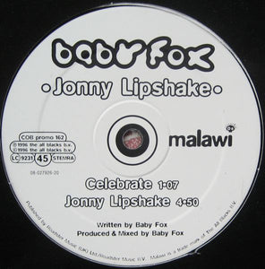 Baby Fox - Jonny Lipshake (12", S/Sided, Promo)