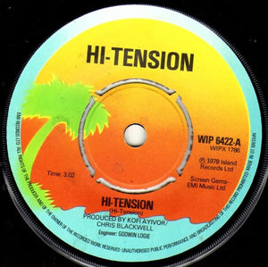 Hi-Tension - Hi Tension (7", Single)