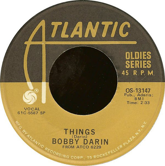 Bobby Darin - Won't You Come Home Bill Bailey / Things (7