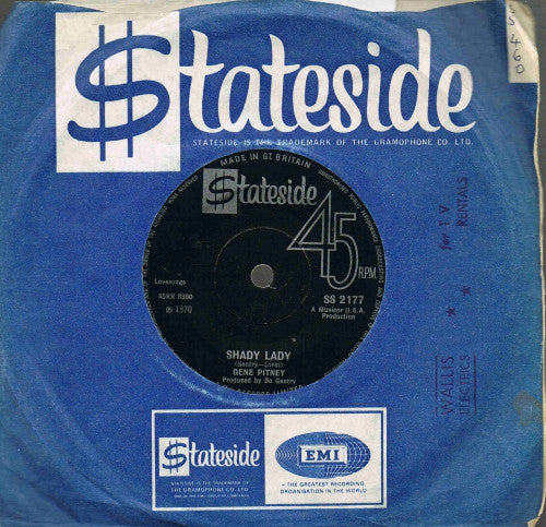 Gene Pitney - Shady Lady (7")