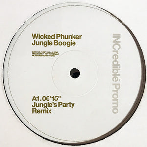 Wicked Phunker - Jungle Boogie (2x12", Promo)