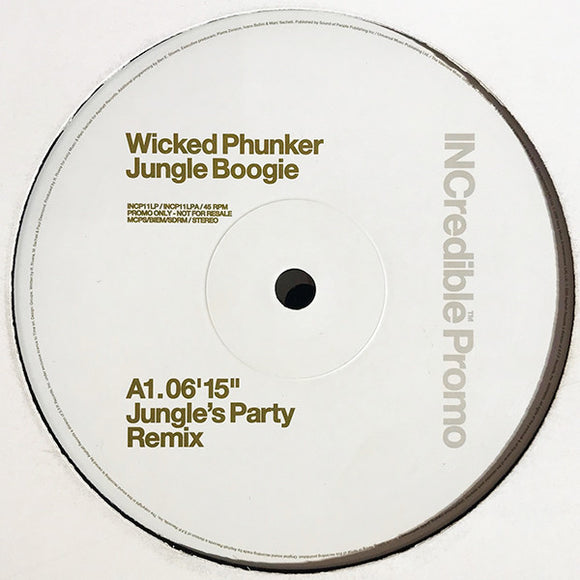 Wicked Phunker - Jungle Boogie (2x12