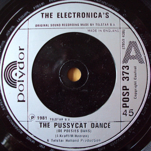The Electronica's* - The Pussycat Dance (De Poesjes Dans) (7", Single)