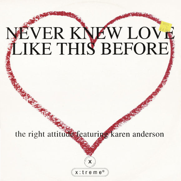 The Right Attitude - Never Knew Love Like This Before (12