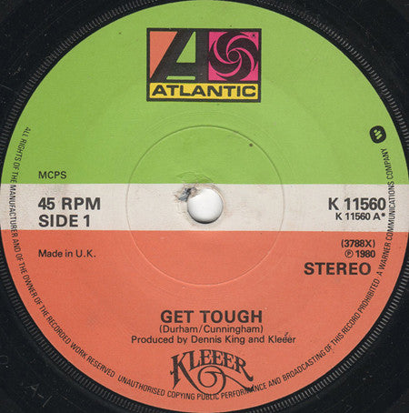 Kleeer - Get Tough (7", Single)