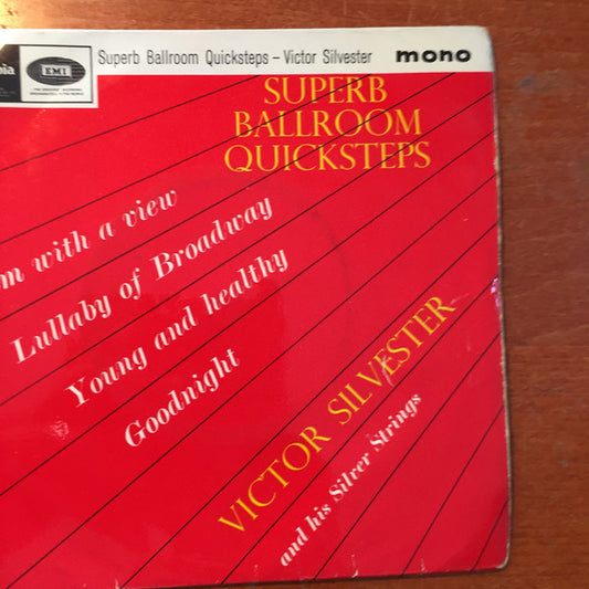 Victor Silvester and His Silver Strings - Superb Ballroom Quicksteps (7")