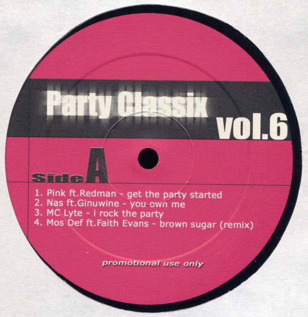 Various - Party Classix Vol. 6 (12", Comp, Promo)