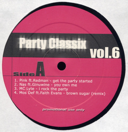 Various - Party Classix Vol. 6 (12", Comp, Promo)