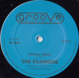 The Evasions - Wikka Wrap (12", Single, Dee)