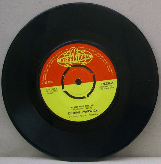 Dionne Warwick - Reach Out For Me (7", Single)