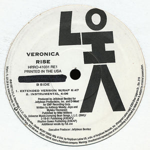 Veronica - Rise (12", Promo)