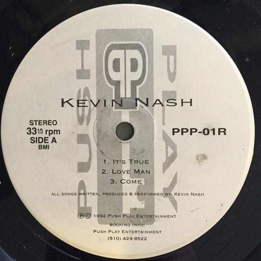 Kevin Nash* - It's True (E.P) (12", EP, Smplr)