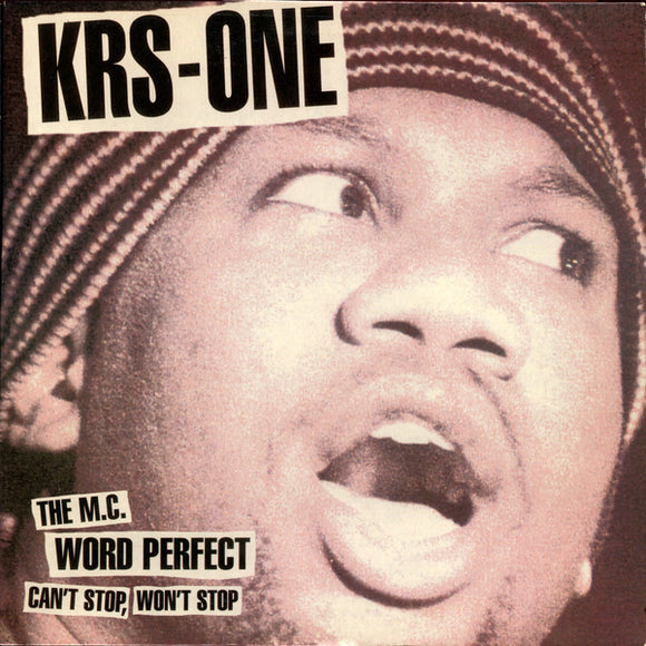 KRS-One - Can't Stop, Won't Stop / The MC / Word Perfect (12