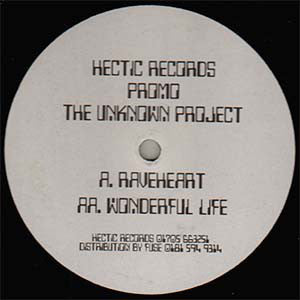 The Unknown Project - Raveheart / Wonderful Life (12", Promo)