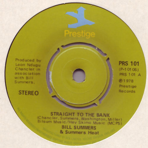 Bill Summers & Summers Heat - Straight To The Bank (7