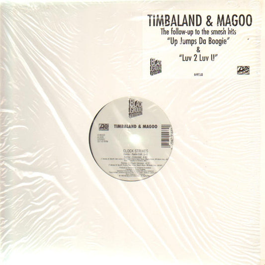 Timbaland & Magoo - Clock Strikes (12", Single)