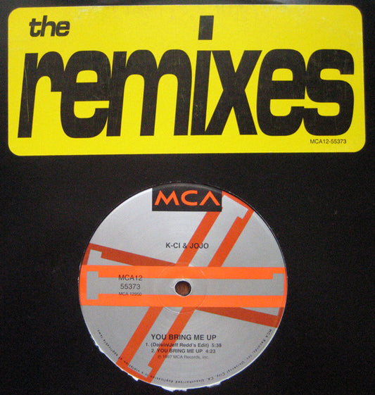 K-Ci & JoJo - You Bring Me Up (The Remixes) (12")
