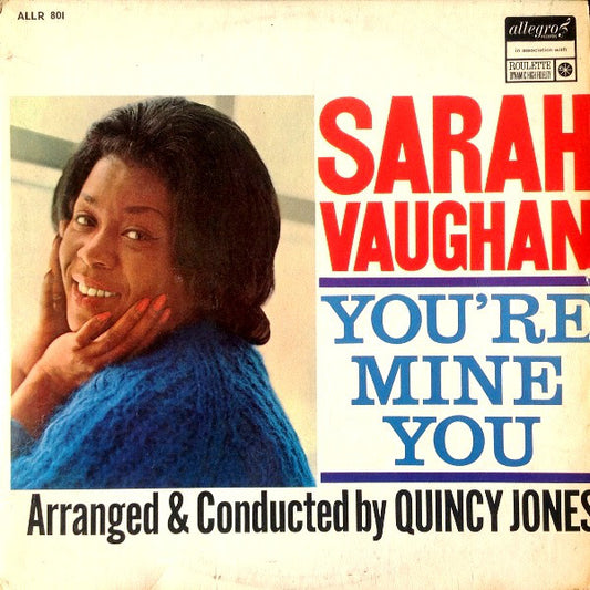 Sarah Vaughan - You're Mine You (LP, Album)