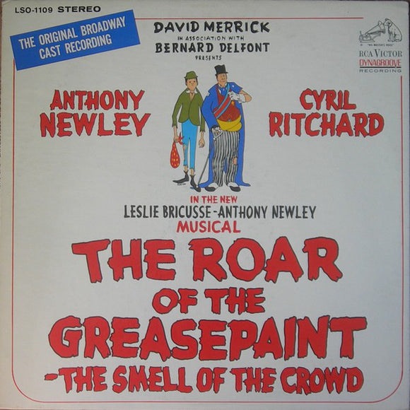Anthony Newley, Cyril Ritchard - The Roar Of The Greasepaint - The Smell Of The Crowd (LP, Album)