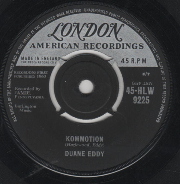 Duane Eddy - Kommotion (7", Single)