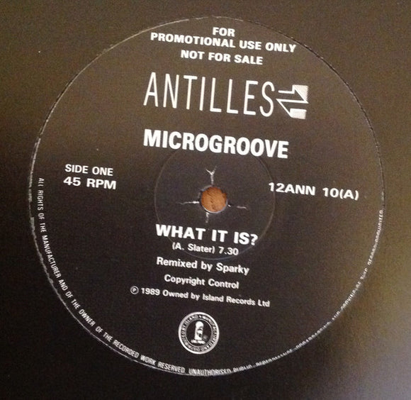 Microgroove - What It Is? (12