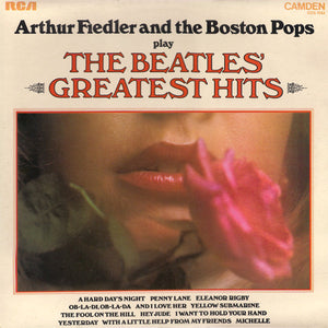 Arthur Fiedler And The Boston Pops* - Play The Beatles' Greatest Hits (LP, Comp, RE)
