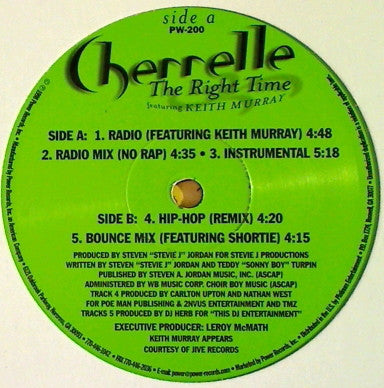 Cherrelle - The Right Time (12
