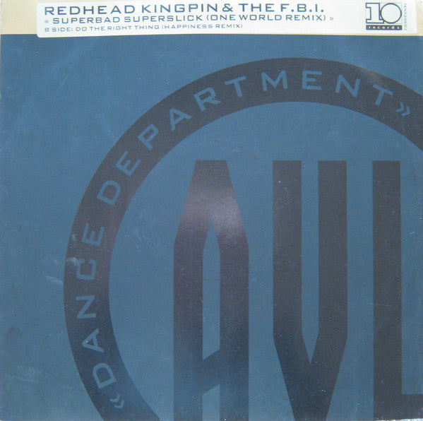 Redhead Kingpin And The FBI - Superbad, Superslick (12", Promo)
