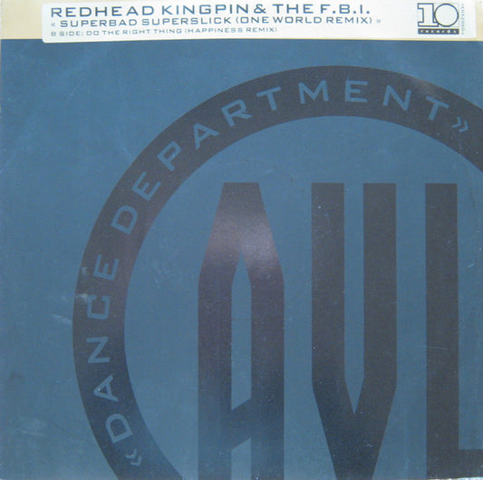 Redhead Kingpin And The FBI - Superbad, Superslick (12", Promo)