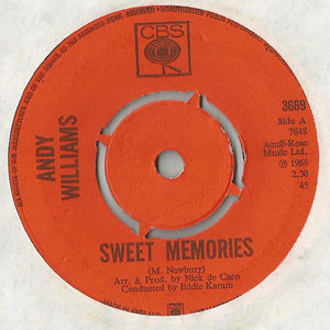 Andy Williams - Sweet Memories (7")