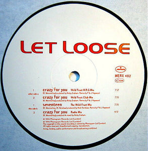 Let Loose - Crazy For You (The Wild Fruit Mixes) (12")