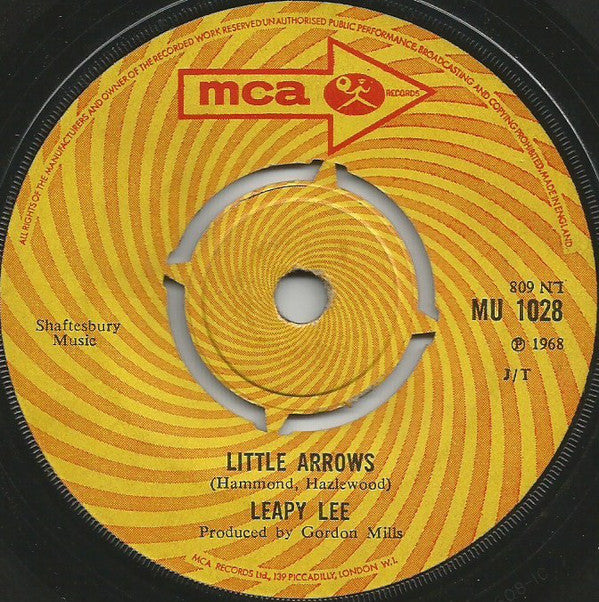Leapy Lee - Little Arrows (7", Single)