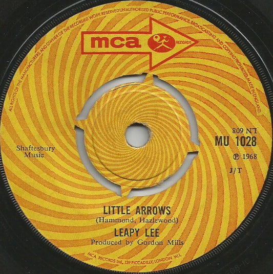 Leapy Lee - Little Arrows (7", Single)