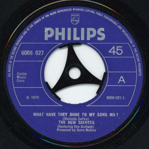 The New Seekers - What Have They Done To My Song Ma ? (7