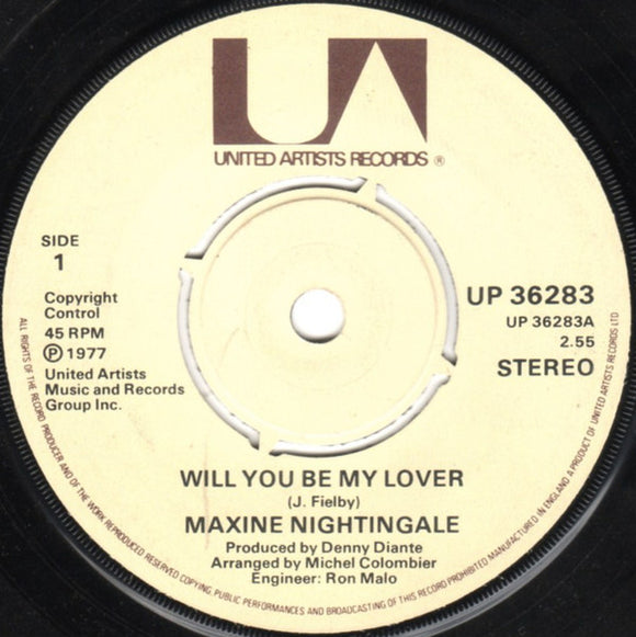 Maxine Nightingale - Will You Be My Lover (7