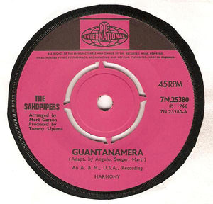 The Sandpipers - Guantanamera / What Makes You Dream, Pretty Girl? (7", Single, Pus)