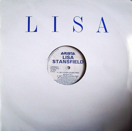 Lisa Stansfield - Set Your Loving Free / Make Love To Ya (12", Promo)