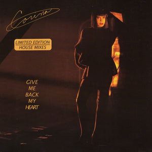 Corina - Give Me Back My Heart (Limited Edition House Mixes) (12", Ltd)