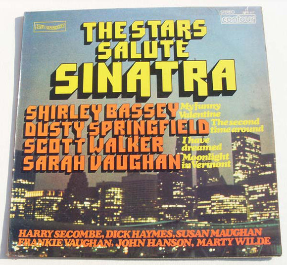 Various - The Stars Salute Sinatra (LP, Comp)