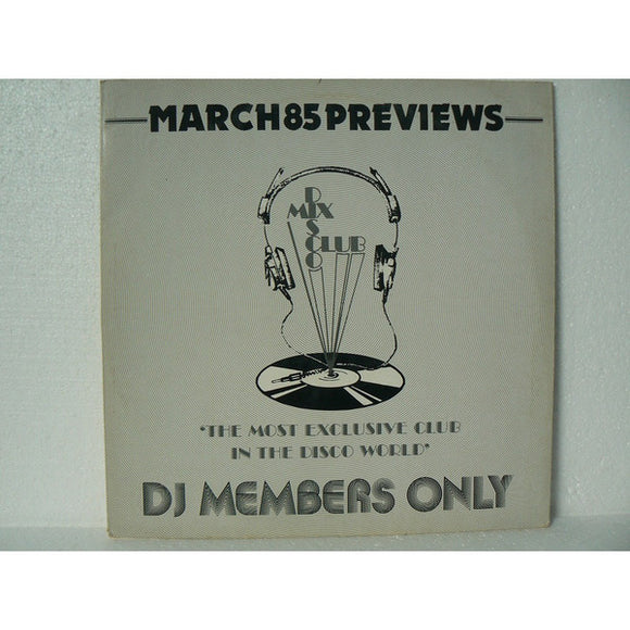 Various - March 85 Previews (LP, Comp)