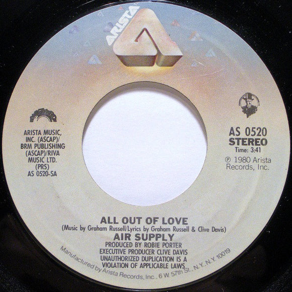 Air Supply - All Out Of Love (7