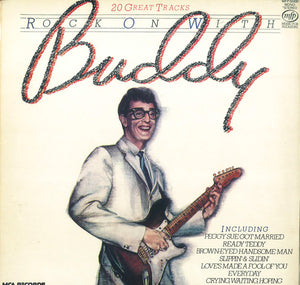 Buddy Holly - Rock On With Buddy (LP, Album, Comp)