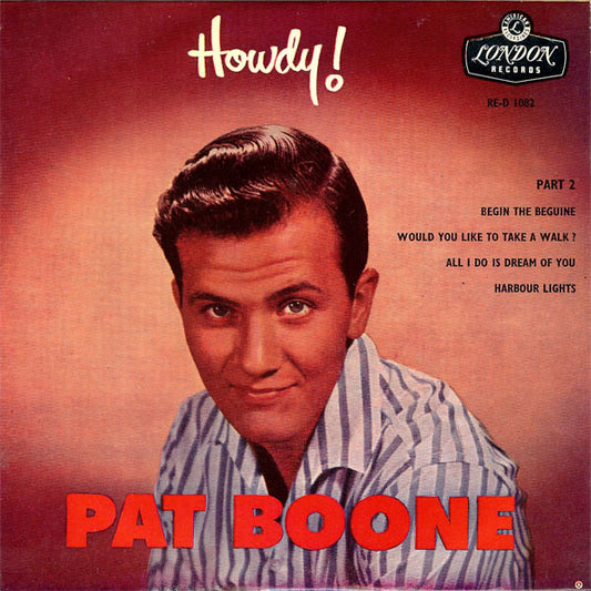 Pat Boone - Howdy ! Part 2 (7", EP)