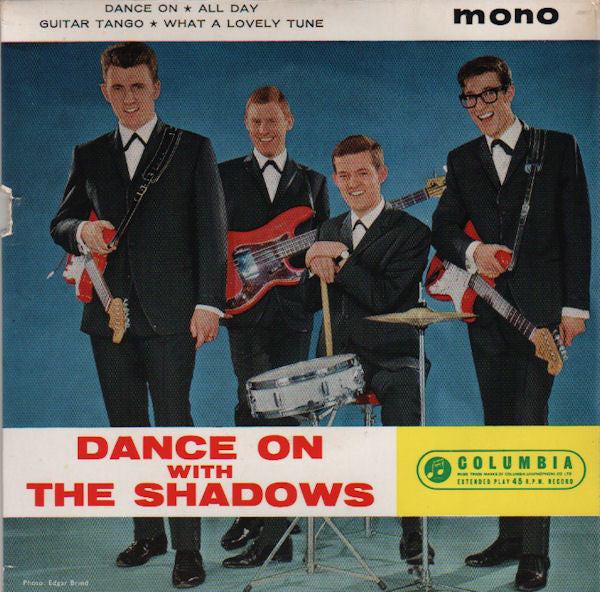 The Shadows - Dance On With The Shadows (7", EP, Mono)