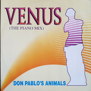 Don Pablo's Animals - Venus (The Piano Mix) (12")