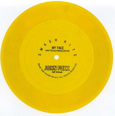 John Foxx - My Face (Flexi, 7", S/Sided, Yel)